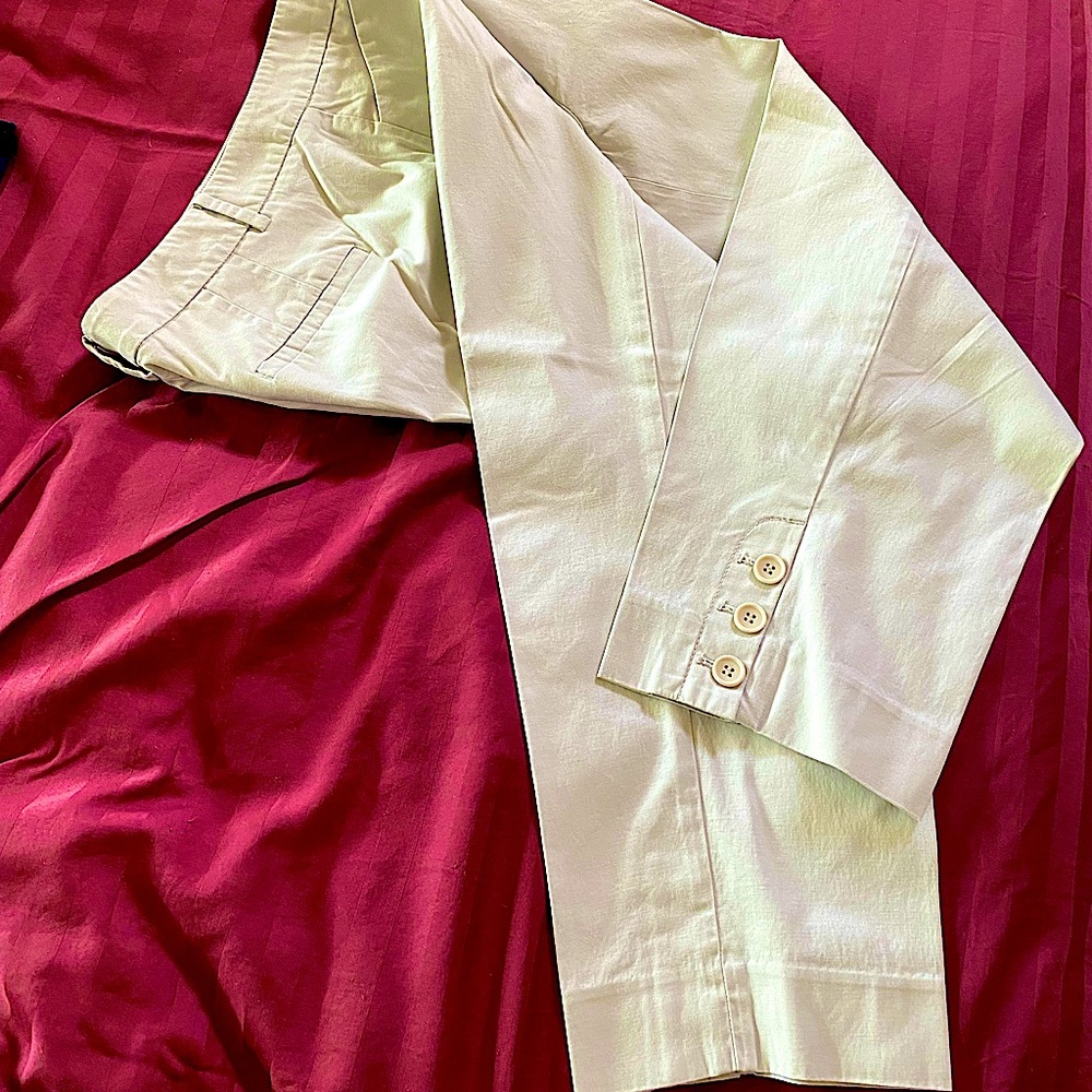 Talbots Perfect Skimmer in cream/very light khaki